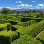 Garden Maze at Luray Caverns in Luray, Virginia