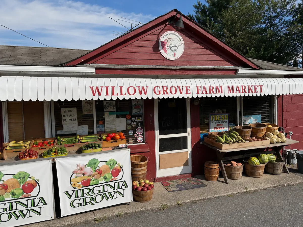 Willow Grove Farm Market in Luray, Virginia