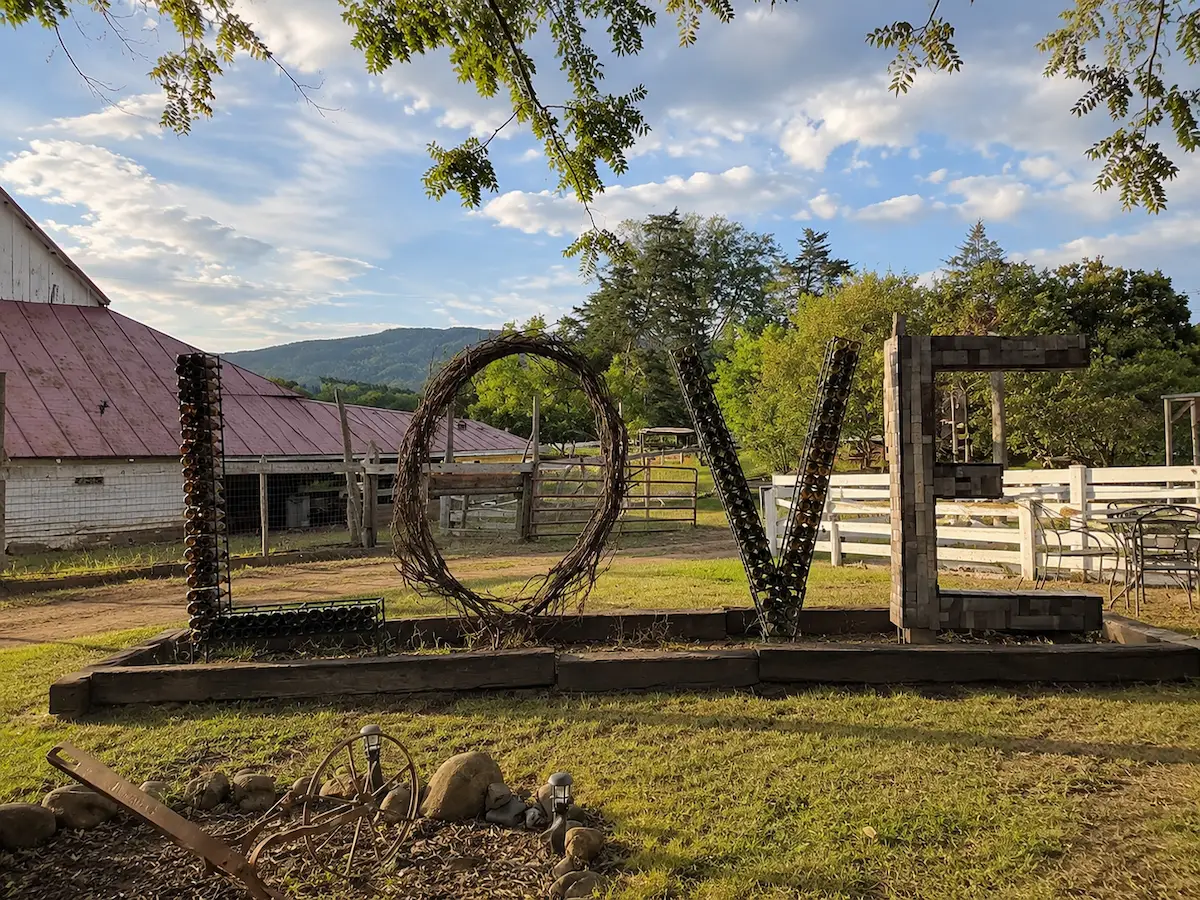 Wisteria Farm & Vineyard in Stanley, Virginia